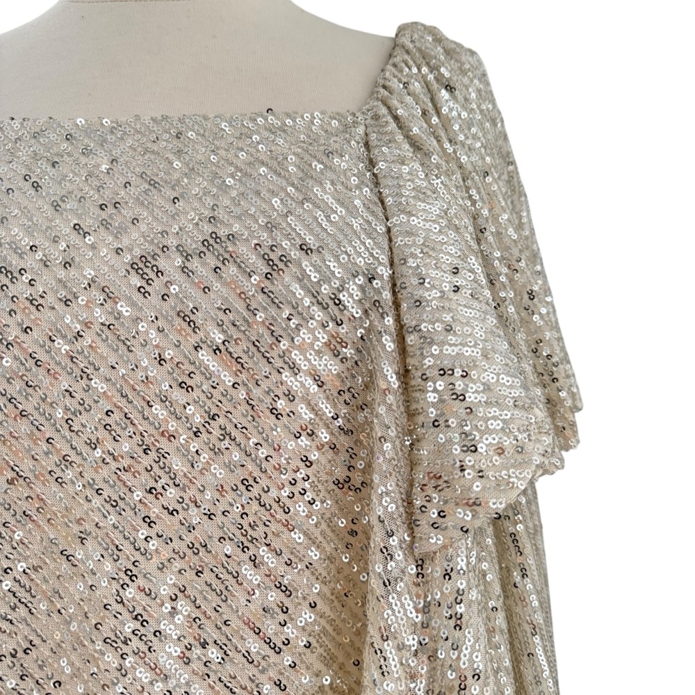NWT Free People Shimmer Sequin Top - Picture 4 of 13
